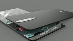 Diseño del concepto de Xiaomi Mi A3 hecho por un fan con una cámara bajo la pantalla. (Fuente de la imagen: YouTube/JUST in TECH)