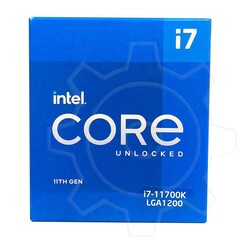 O Intel Core i7-11700K foi colocado à venda em um site alemão de comércio eletrônico