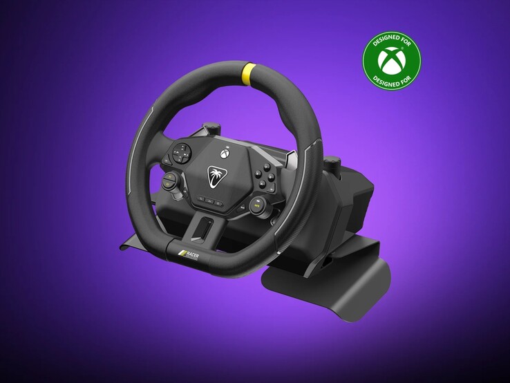 Volante de corrida sem fio Turtle Beach Racer. (Fonte da imagem: Turtle Beach)