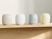 O Google Nest Wifi Pro vem em quatro cores. (Fonte de imagem: Google)