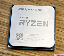 O AMD Ryzen 7 5700G em revisão: fornecido pela AMD Alemanha
