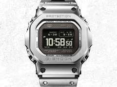 Dois dos novos modelos G-Shock da Casio (GMW-BZ5000 na foto) podem oferecer carregamento solar mais rápido. (Fonte da imagem: Great G-Shock World, editado)