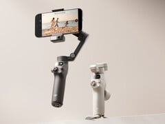 A DJI deve retornar com dois novos gimbals para câmeras de smartphones no próximo mês, assim como o Osmo Mobile 7 e o Osmo Mobile 7P do ano passado, na foto. (Fonte da imagem: DJI)