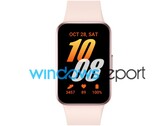 O Galaxy Fit3 tem uma tela muito maior que a do seu antecessor. (Fonte da imagem: Windows Report)