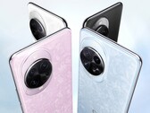 O Huawei Nova 14 Pro vem nas cores preto areia de pluma, branco gelo, azul gelo e pó de cristal de gelo (Fonte da imagem: Huawei)