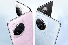 O Huawei Nova 14 Pro vem nas cores preto areia de pluma, branco gelo, azul gelo e pó de cristal de gelo (Fonte da imagem: Huawei)