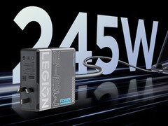 O carregador de laptop Legion C245 custa cerca de US$ 50 na China. Na foto: o acessório de carregamento. (Fonte da imagem: Lenovo - editado)