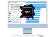 O 2021 de 24 polegadas Apple iMac tem produzido resultados de alta referência graças ao M1 Silicon. (Fonte da imagem: Apple/Geekbench - editado)
