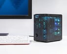 O case Pironman 5-Max custa atualmente US$ 71,24. Na foto: o chassi do Raspberry Pi 5. (Fonte da imagem: SunFounder)