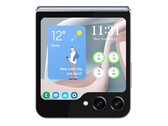 Espera-se que a tela de cobertura do Galaxy Z Flip5 funcione a 720p, um grande avanço em relação ao equivalente no Galaxy Z Flip4. (Fonte da imagem: @UniverseIce)