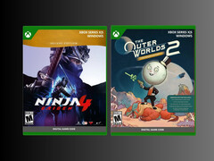 Estojos de jogos digitais para Xbox The Outer Worlds 2 e Ninja Gaiden 4 (Fonte da imagem: Best Buy)