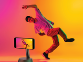 O Stand Pro de rastreamento automático da Belkin para iPhone é o primeiro acessório DockKit do mundo. (Fonte da imagem: Belkin)