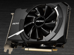 O MSI GeForce RTX 3060Ti Aero ITX. (Imagem: MSI)