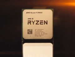 O AMD Ryzen 9 5900X é agora oficial e promete um desempenho 26% mais rápido em comparação com o Ryzen 9 3900XT. (Fonte de imagem: AMD livestream) 