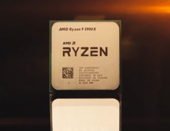O AMD Ryzen 9 5900X é agora oficial e promete um desempenho 26% mais rápido em comparação com o Ryzen 9 3900XT. (Fonte de imagem: AMD livestream)