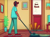 A tecnologia de fone de ouvido com IA da Universidade de Washington permite a passagem apenas de sons específicos. (Fonte da imagem: Paul G. Allen School no YouTube)