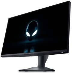 A Dell só venderá o Alienware AW2523HF em seu colorido &quot;Lado Escuro da Lua&quot;. (Fonte da imagem: Dell)