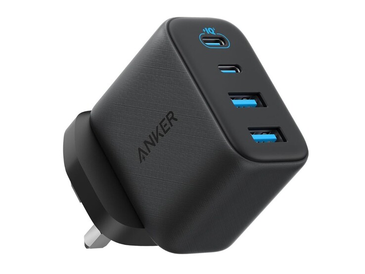A versão britânica do carregador Anker Zolo Charger (50W, 4 portas). (Fonte da imagem: Anker)