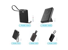A Anker emitiu um novo recall de power banks com os números de modelo A1647, A1652, A1257, A1681 e A1689 após novos relatos de risco de incêndio. (Fonte da imagem: Anker)