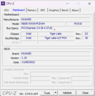 Placa principal CPU-Z