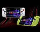 O MSI Claw 8 Ryzen Edition vem em duas opções de cores, ambas com painéis traseiros pretos. (Fonte da imagem: MSI)