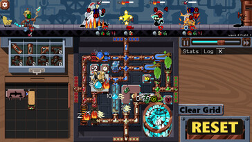 Uma imagem mostrando o gameplay de Clockwork Cleanup. (Fonte da imagem: Steam)