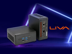 O Liva Z11 Plus pode ser equipado com até o Intel Core Ultra 7 255H. Na foto: uma imagem promocional do mini PC. (Fonte da imagem: ECS)