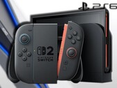 A Nintendo aparentemente quer que o Switch 2 fique muito à frente do PS6 em unidades vendidas. (Fonte da imagem: Nintendo/Tech Blood - editado)
