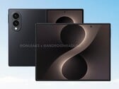Diz-se que o Samsung Galaxy Z Fold8 Wide faz algumas concessões.