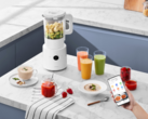 O Xiaomi Smart Blender tem uma tela OLED integrada. (Fonte da imagem: Xiaomi)