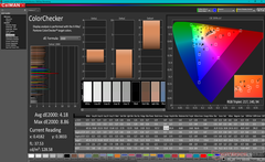 ColorChecker antes da calibração