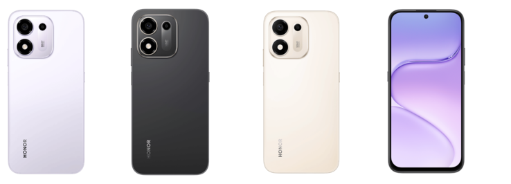 Opções de cores do Honor 600S 5G.