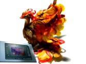 Processadores Little Phoenix com iGPU Radeon 740M (Fonte da imagem: maga-01 no Deviantart + Notebookcheck)