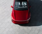 O novo Tesla Model Y na cor Ultra Red (Fonte da imagem: Tesla)