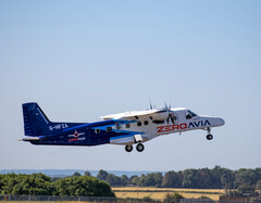 Avião a hidrogênio decola: um marco no caminho para a aviação de emissão zero (imagem: ZeroAvia)