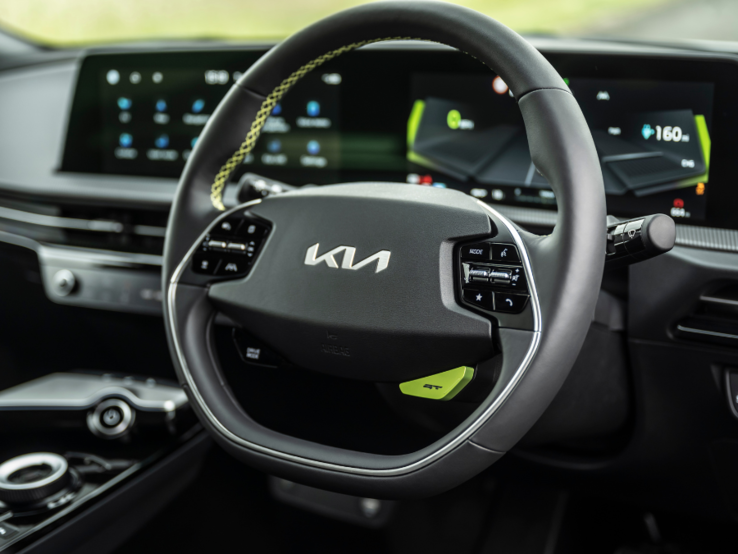 O Kia EV6 GT. (Fonte da imagem: Kia)