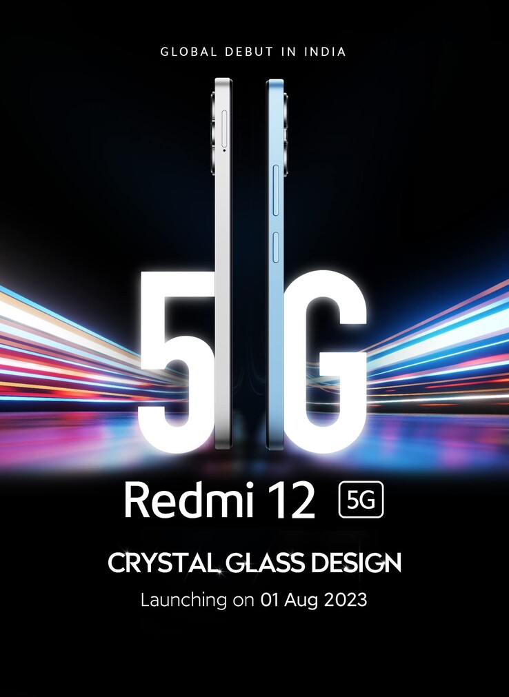 Um novo trailer do Redmi 12 5G. (Fonte: Redmi via Amazon)