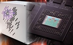 O sistema baseado no AMD 4700S pode apresentar um APU similar aos consoles Xbox Series X|S. (Fonte da imagem: Tmall/Microsoft - editado)