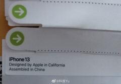 Apple deverá anunciar a série 13 do iPhone no próximo mês. (Fonte de imagem: Weibo)
