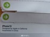 Apple deverá anunciar a série 13 do iPhone no próximo mês. (Fonte de imagem: Weibo)
