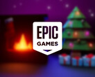 Monument Valley I e II estão atualmente disponíveis como jogos gratuitos para celular. Na foto: uma imagem promocional de Natal da loja. (Fonte da imagem: Epic Games Store)