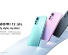 A Xiaomi 12 Lite 5G virá em pelo menos três cores. (Fonte da imagem: Xiaomi)