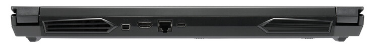 Voltar: Mini DisplayPort 1.4, HDMI 2.0, Gigabit Ethernet, USB 3.2 Gen 2 (Type-C; DisplayPort 1.4)