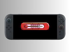 Nintendo Switch 2 com termômetro (Fonte da imagem: Nintendo of America com edições)