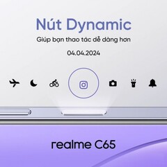 O Realme C65...