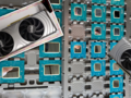 A GPU Intel Arc Alchemist é capaz de assumir os principais produtos da Nvidia (imagem via Lei de Moore está morta no YouTube)