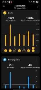 Atividade da Xiaomi Smart Band 10
