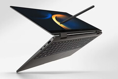 O Galaxy Book4 360 terá uma tela mais vibrante do que o Galaxy Book4, modelo anterior na foto. (Fonte da imagem: Samsung)