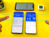 Dois navios de bandeira 2021 Android vão de cabeça em cabeça. (Fonte: YouTube)