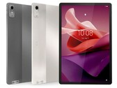 O Lenovo Tab P12 está disponível nos acabamentos Oat e Storm Grey. (Fonte da imagem: Lenovo)